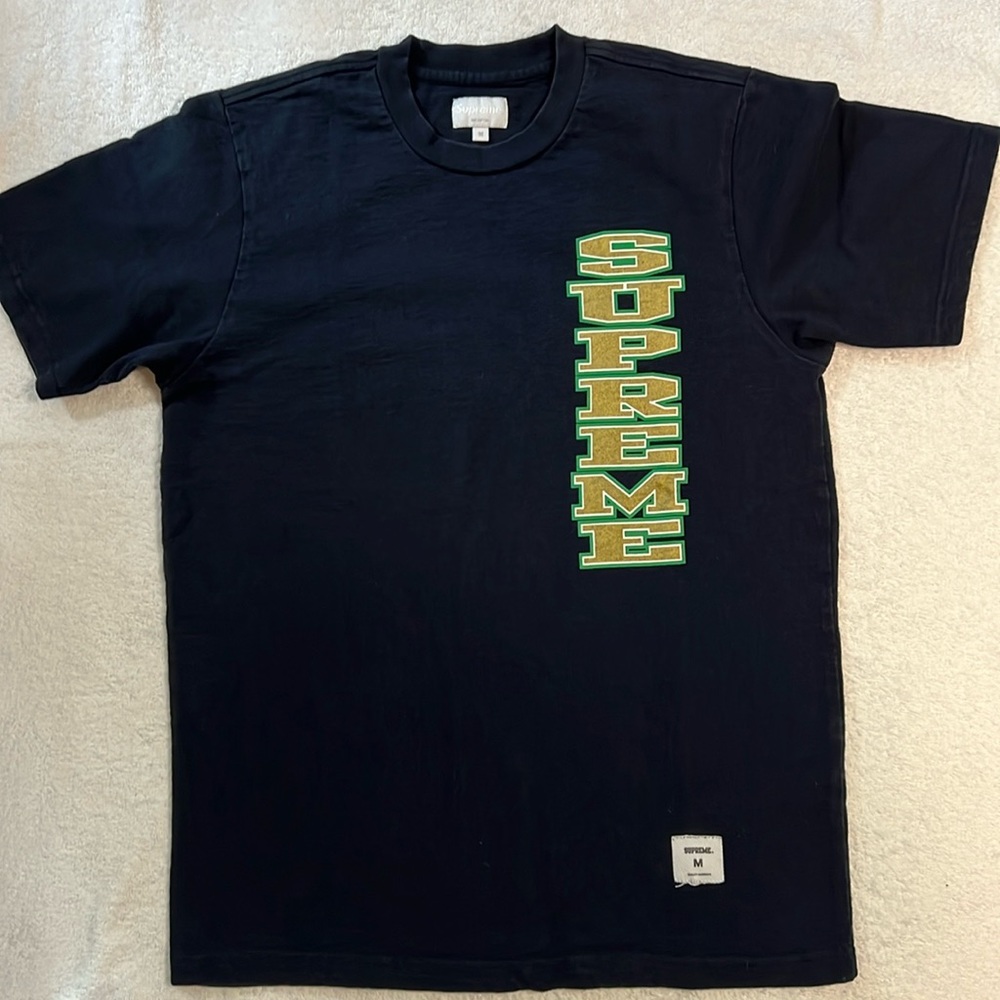 Supreme Short Sleeve T-Shirt, Navy, Medium
